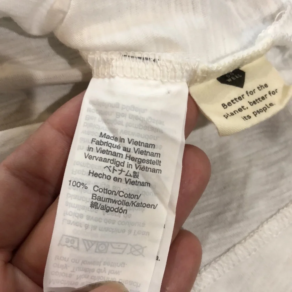 MADEWELL - 100% Cotton Loose Fit Sleeveless Tee - Picture 4 of 6